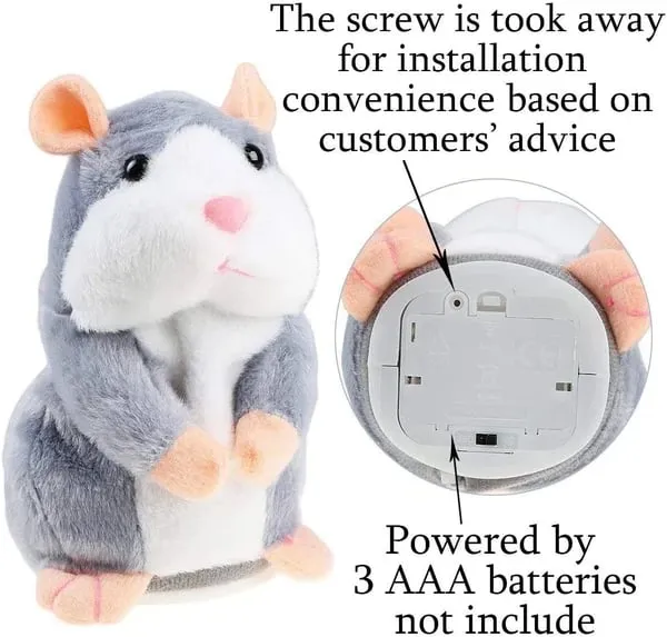 Talking Hamster Plush Toy